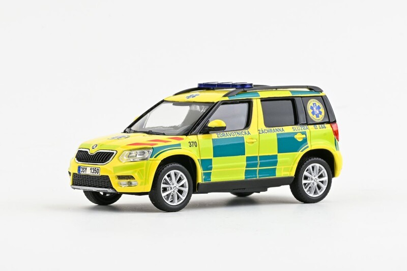 Abrex Škoda Yeti FL 1:43 ZZS Středočeského Kraje 370